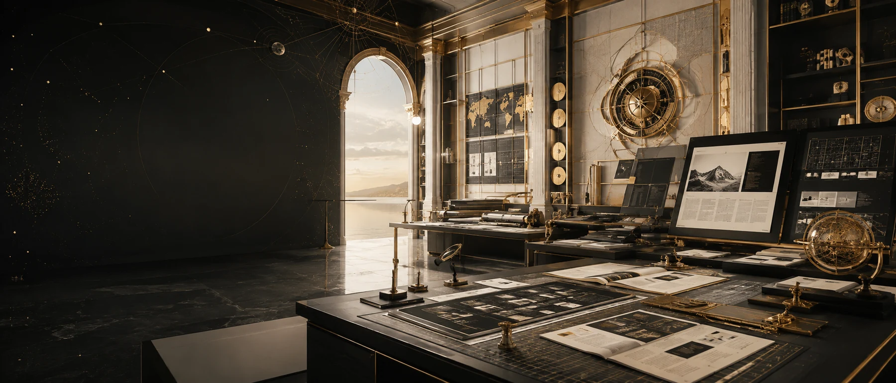 Document Studio cinematic suite environment