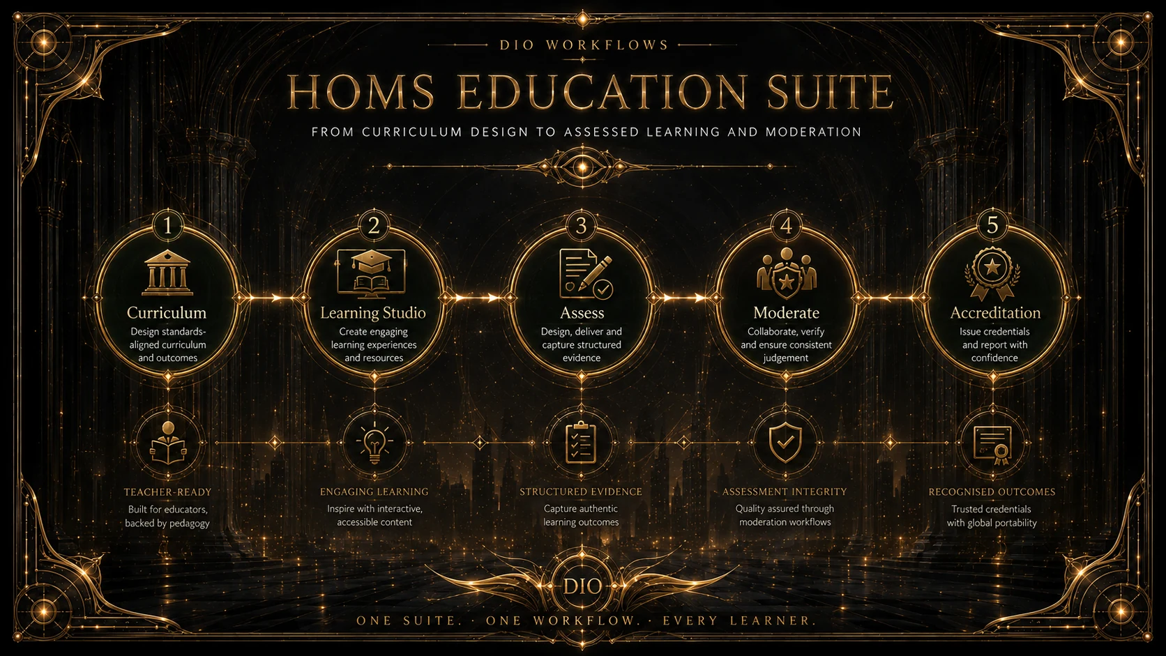 HOMS workflow explanation